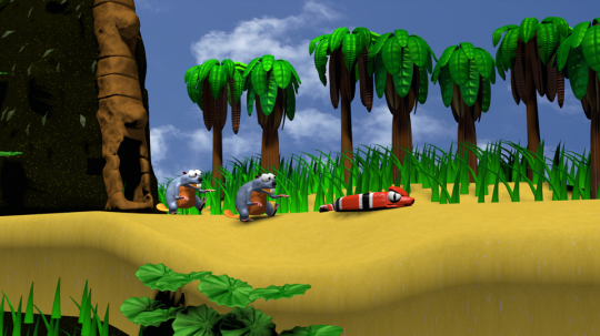 Early Prototype Scene