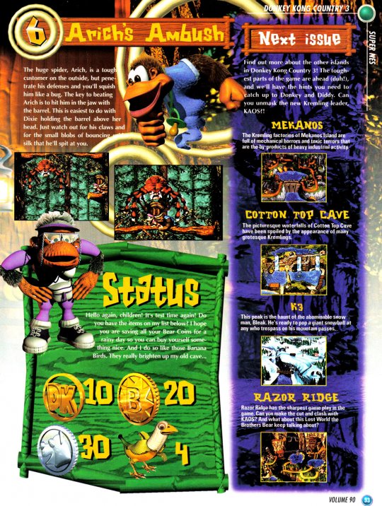 Issue90(DKC3-SNES)n