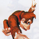 DK doing a hand slap