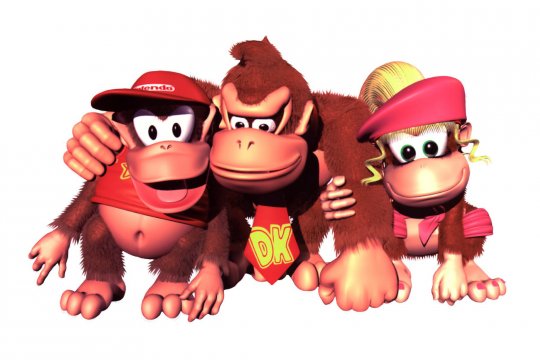 Donkey_Kong,Diddy_Kong_And_Dixie_Kong1_a1